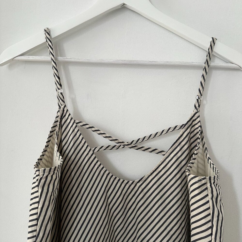 Nicobar brand Cotton Striped Slip Dress - Picture 4 of 5